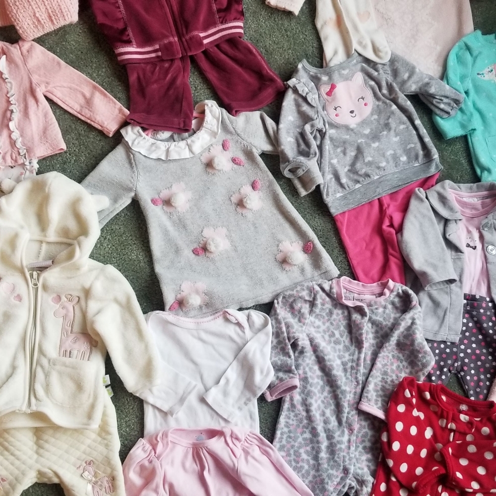 Baby girls clothing newborn thru 2 years.